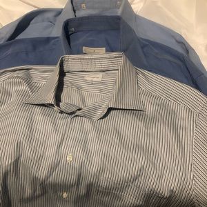 3 Dress Shirts Ermenegildo Zegna XL